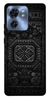 Чехол на Motorola Edge 40 Черный ковер фото 1 из 1