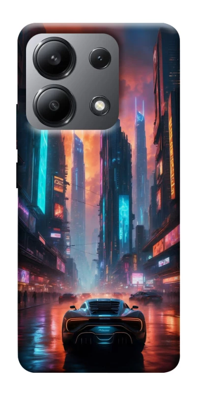 Чехол на Xiaomi Redmi Note 13 4G Cyber city фото 1 из 1