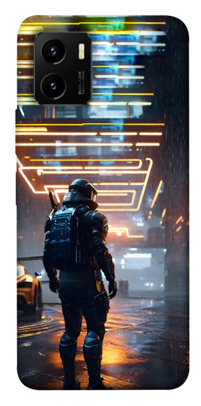 Чохол на Vivo Y15s Cyber character фото 1 з 1