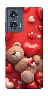 Чохол на Motorola Edge 50 bear in hearts фото 1 з 1