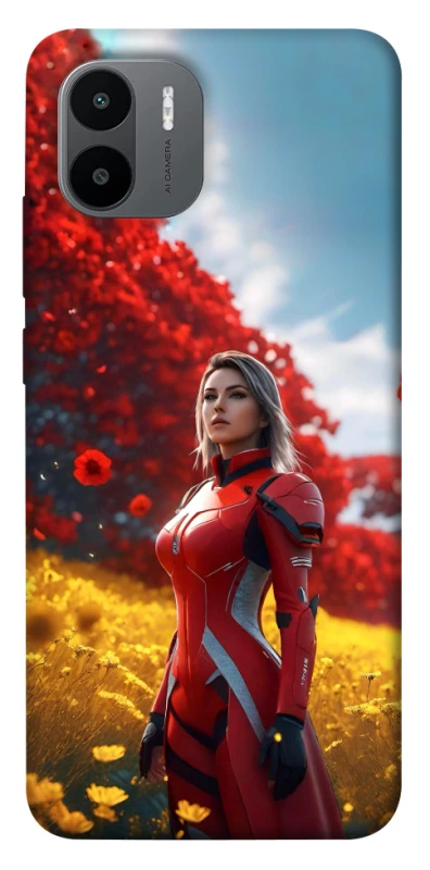 Чохол на Xiaomi Redmi A1 / A2 Cyber space girl ver.5 фото 1 з 1