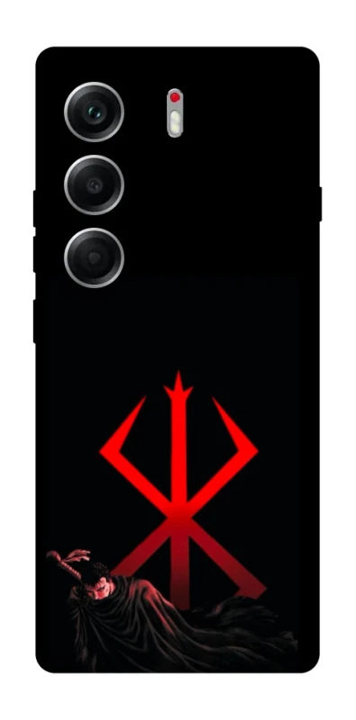 Чехол на Tecno Camon 40 Berserk Red Logo фото 1 из 1
