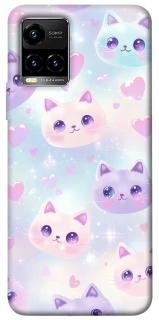 Чехол на Vivo Y21 / Y33s Funny Kittens ver.4 фото 1 из 1
