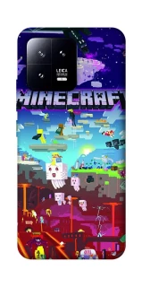 Чехол на Xiaomi 13 Minecraft world фото 1 из 1