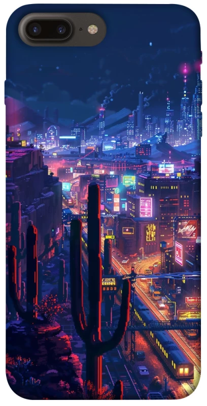 Чохол на Apple iPhone 7 plus / 8 plus Night city фото 1 з 1