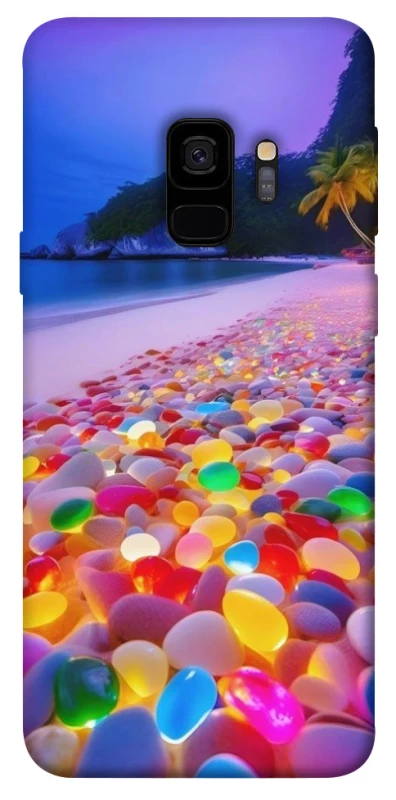 Чохол на Samsung Galaxy S9 Каміння світиться на березі фото 1 з 1