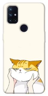 Чехол на OnePlus Nord N10 5G Cat bun фото 1 из 1