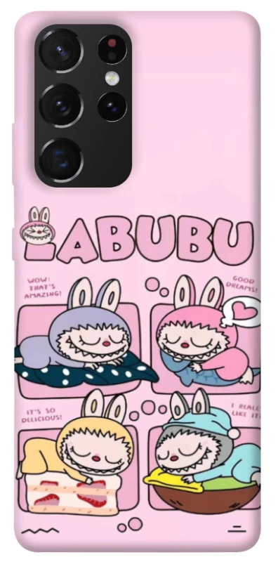 Чохол на Samsung Galaxy S21 Ultra Labubu Dreams Collage фото 1 з 1