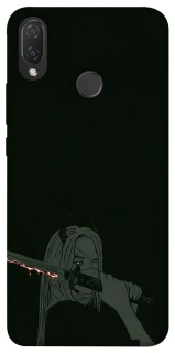 Чехол на Huawei P Smart+ (nova 3i) Человек-Бензопила фото 1 из 1