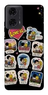 Чохол на Motorola Moto G24 Love is ver.4 фото 1 з 1
