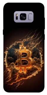 Чехол на Samsung G955 Galaxy S8 Plus Smoky Bitcoin фото 1 из 1