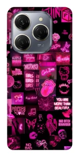 Чехол на TECNO Spark 20 Pro Hot collage ver.8 фото 1 из 1