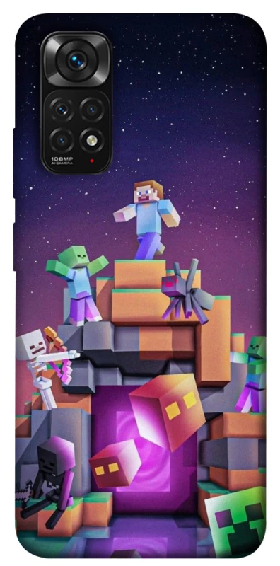 Чехол на Xiaomi Redmi Note 11 (Global) / Note 11S Minecraft aesthetics фото 1 из 1