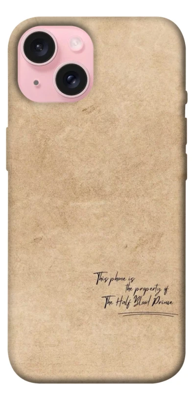 Чохол на Apple iPhone 15 (6.1") Harry Potter Half-Blood Prince фото 1 з 1