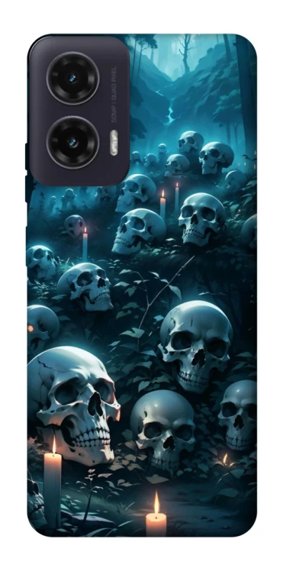 Чохол на Motorola Moto G35 Skulls v3 фото 1 з 1
