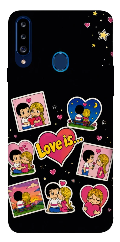 Чохол на Samsung Galaxy A20s Love is фото 1 з 1
