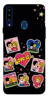 Чехол на Samsung Galaxy A20s Love is фото 1 из 1