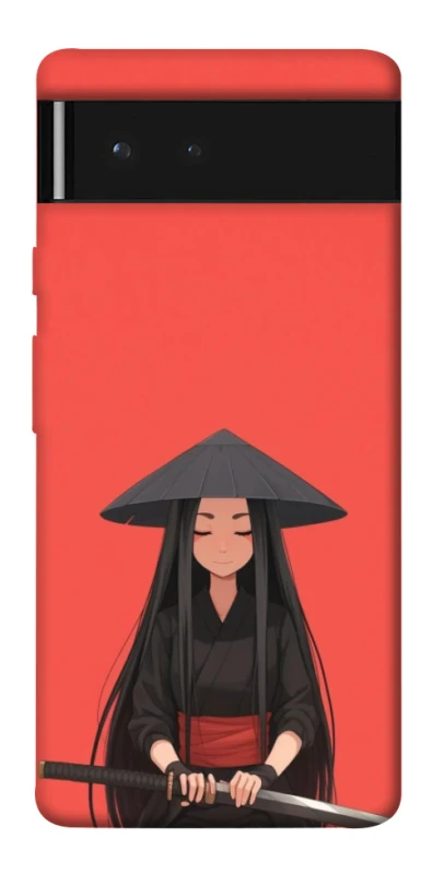 Чохол на Google Pixel 6 Red samurai фото 1 з 1
