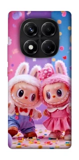 Чохол на Xiaomi Redmi Note 14 Pro 5G Labubu twins ver.3 фото 1 з 1