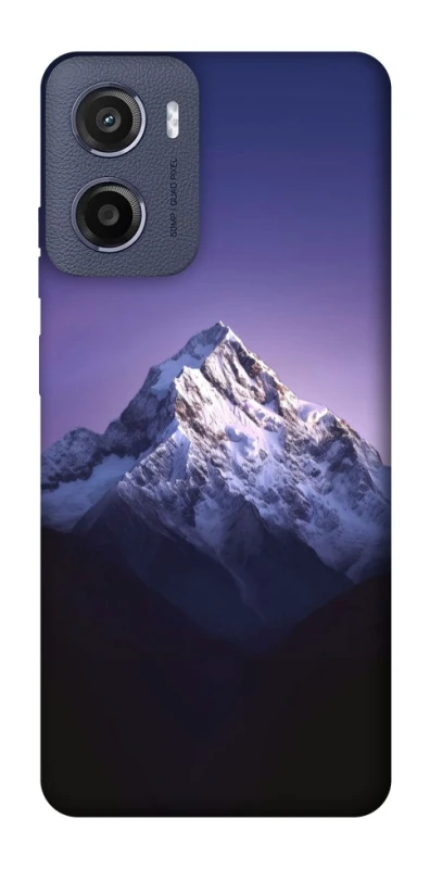 Чохол на Motorola Moto E15 Purple mountains фото 1 з 1