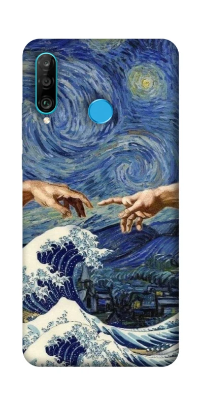 Чохол на Huawei P30 lite Art collage ver.7 фото 1 з 1