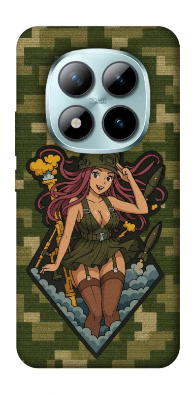 Чохол на Xiaomi Redmi Note 15 Pro+ 5G Military Waifu фото 1 з 1