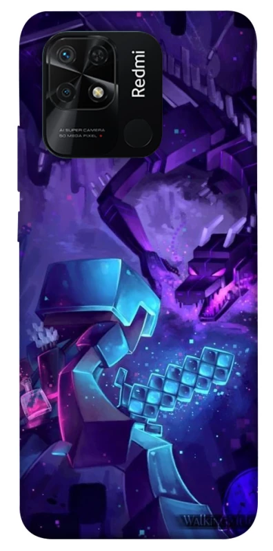 Чохол на Xiaomi Redmi 10C Minecraft dragon фото 1 з 1