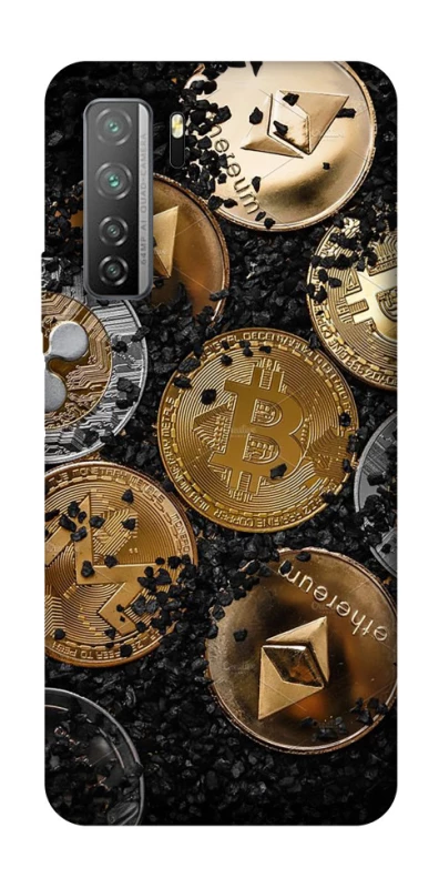 Чохол на Huawei Nova 7 SE Many coins v2 фото 1 з 1