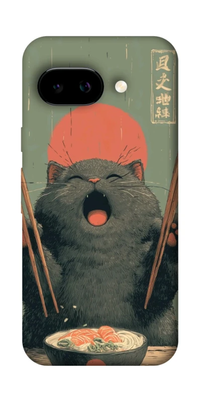 Чехол на Google Pixel 9a Hungry Cat фото 1 из 1