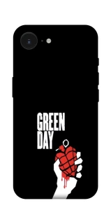 Чехол на Apple iPhone 16e (6.1") Green Day logo фото 1 Чехол на Apple iPhone 16e (6.1") Green Day logo фото 1 из 1