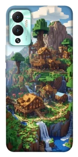 Чохол на Infinix Hot 12 Play Minecraft universe фото 1 з 1