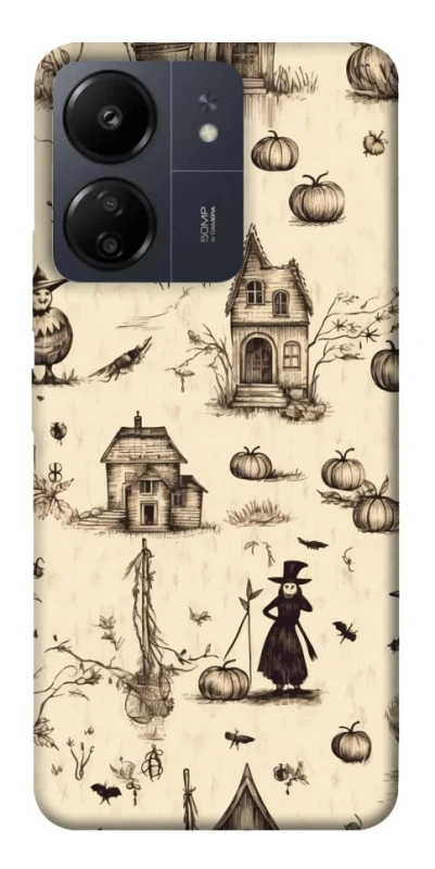 Чохол на Xiaomi Poco C65 Halloween aesthetic ver.1 фото 1 з 1