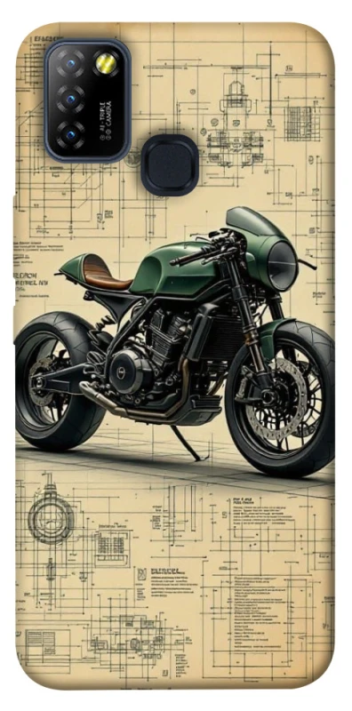 Чохол на Infinix Hot 10 Lite Bike model фото 1 з 1