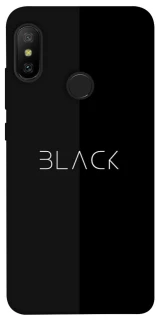 Чохол на Xiaomi Mi A2 Lite / Xiaomi Redmi 6 Pro Black фото 1 з 1