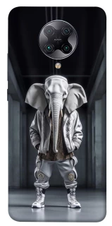 Чехол на Xiaomi Redmi K30 Pro / Poco F2 Pro Слон v2 фото 1 из 1