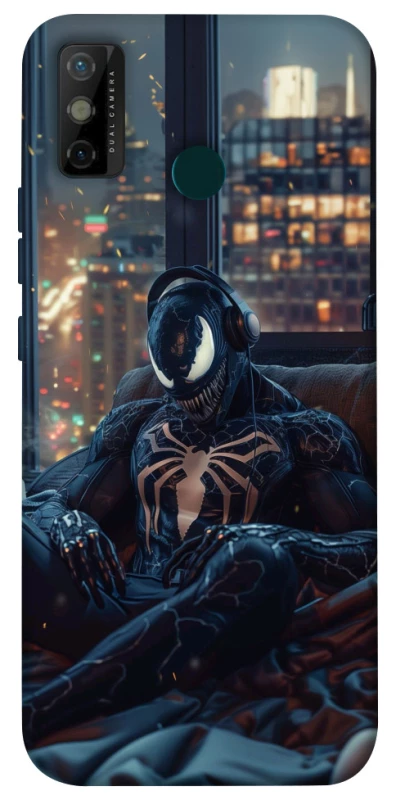 Чехол на TECNO Spark 6 Go Venom earphones фото 1 из 1