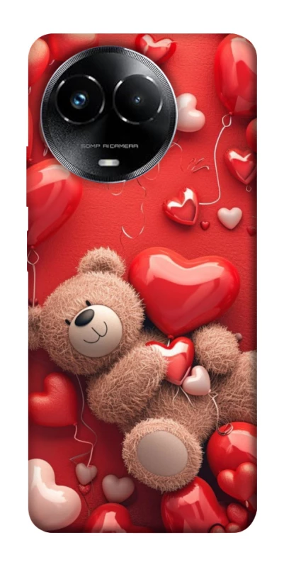 Чохол на Realme C67 4G bear in hearts фото 1 з 1