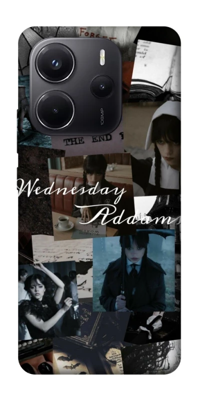 Чохол на Xiaomi Redmi Note 14 4G (Europe version) Wednesday Collage ver.1 фото 1 з 1