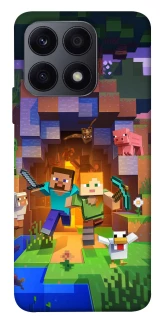 Чехол на Huawei Honor X8a Minecraft game фото 1 из 1