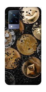 Чехол на Vivo V21 Many coins v2 фото 1 из 1