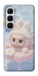 Чохол на Infinix Hot 60i Labubu swimming фото 1 з 1