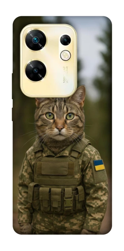 Чехол на Infinix Zero 30 4G Кот защитник фото 1 из 1