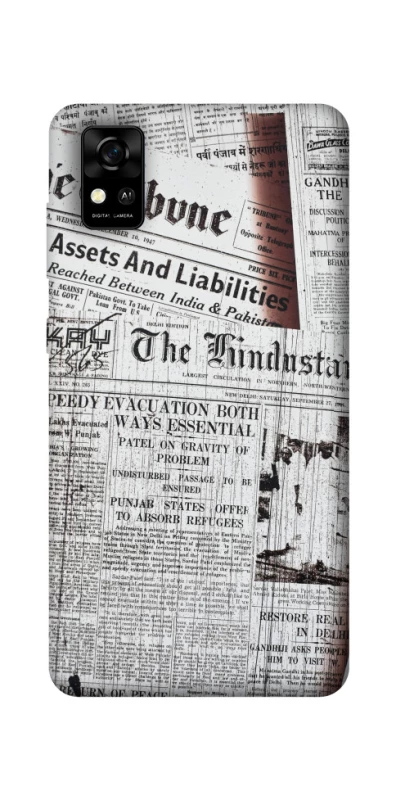Чехол на ZTE Blade A31 Газеты фото 1 из 1