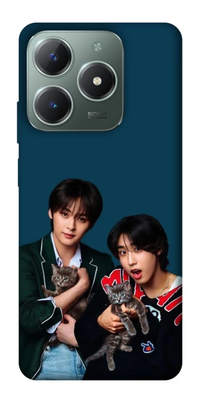 Чехол на Realme C61 Lee Know and Han - Stray Kids фото 1 из 1