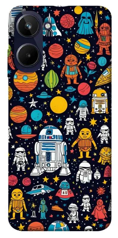Чохол на Realme 10 4G Star Wars background ver.2 фото 1 з 1