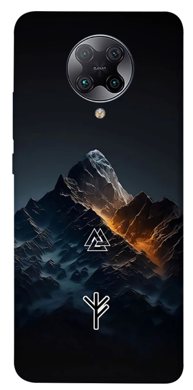 Чохол на Xiaomi Redmi K30 Pro / Poco F2 Pro Руни у горах фото 1 з 1