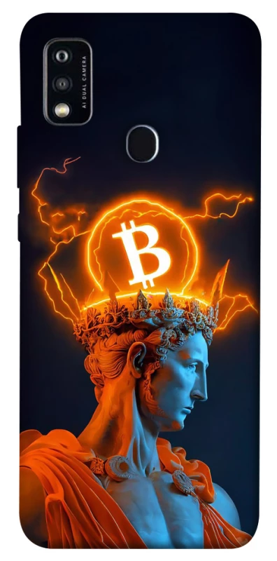 Чохол на ZTE Blade A51 Bitcoin God фото 1 з 1