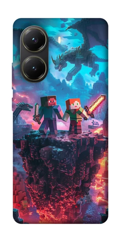 Чохол на Xiaomi Poco X6 Pro Minecraft v3 фото 1 з 1