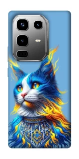 Чохол на Infinix Note 50 Pro Кіт патріот фото 1 з 1