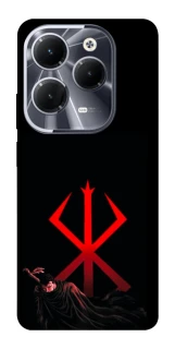 Чехол на Infinix Hot 40 Pro Berserk Red Logo фото 1 из 1